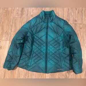 Eddie Bauer Women's Teal Jacket XXL